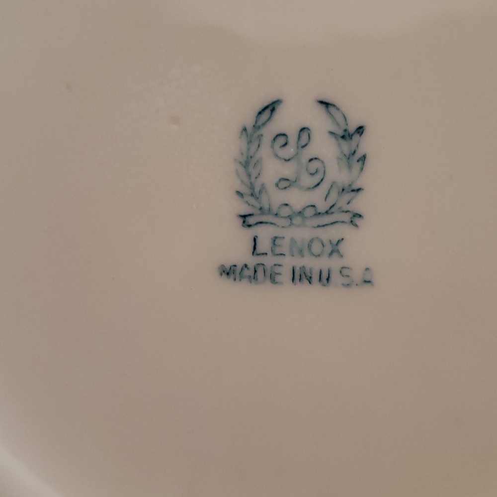 Lenox Vase 9 Inches Tall - Picture 3 of 3
